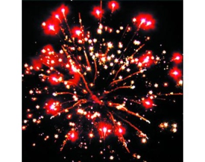 Р7846 Чистое золото Батареи салютов до 50 залпов 